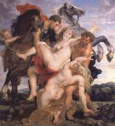 Peter Paul Rubens The Rape of the Daughters of Leucippus painting